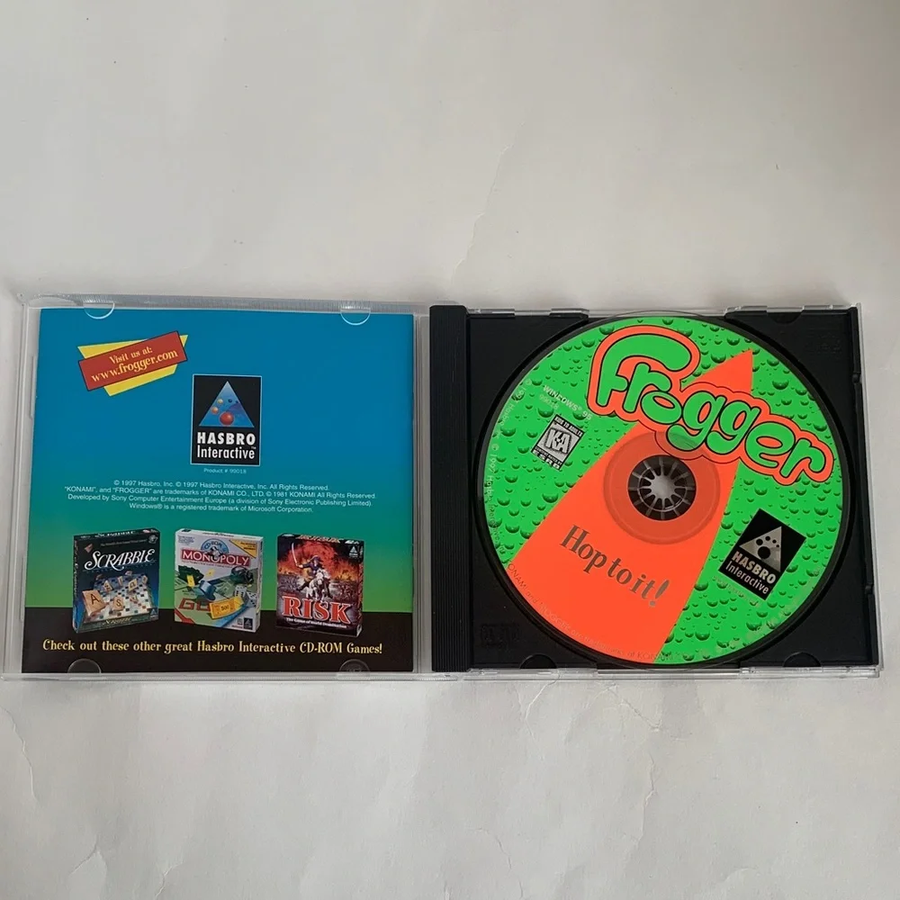 Hasbro Interactive’s Arcade Games Atari Centipede Frogger Pinball Windows 95 98
